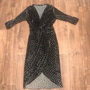 Zara polka dot dress
